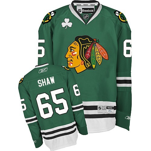 Andrew Shaw Green Authentic Jersey 