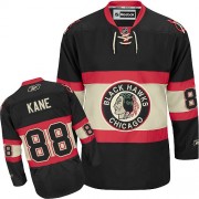 Reebok Chicago Blackhawks 88 Youth Patrick Kane Black Premier New Third NHL Jersey